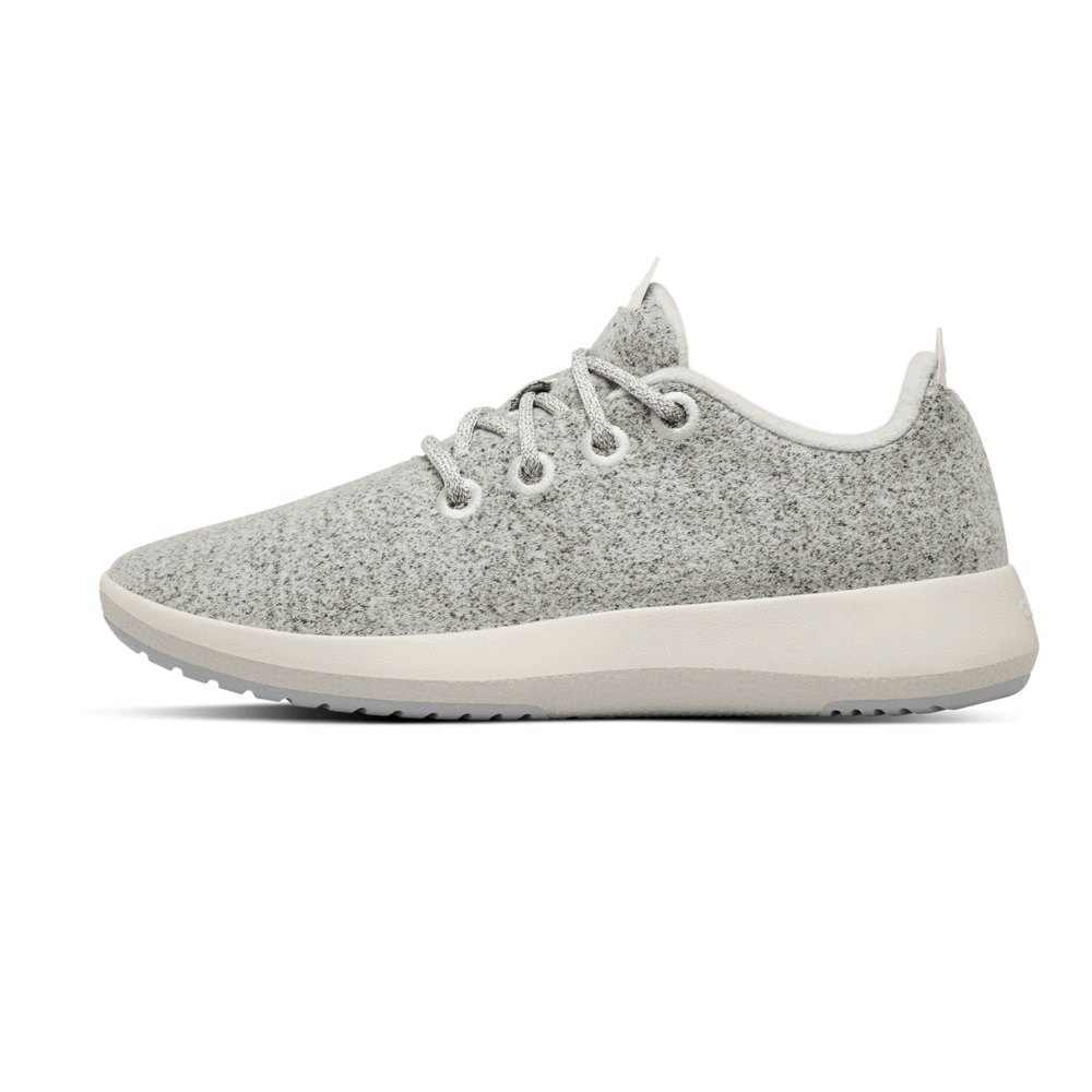 Allbirds Women\'s Wool Runner Mizzles - Sneakers Grey - FNG087236